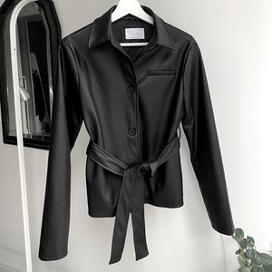 Vegan Leather Jacket